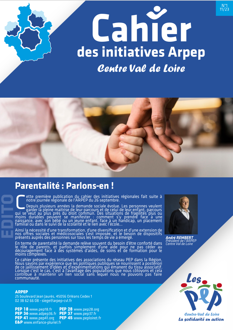 Cahier des initiatives ARPEP – N°1